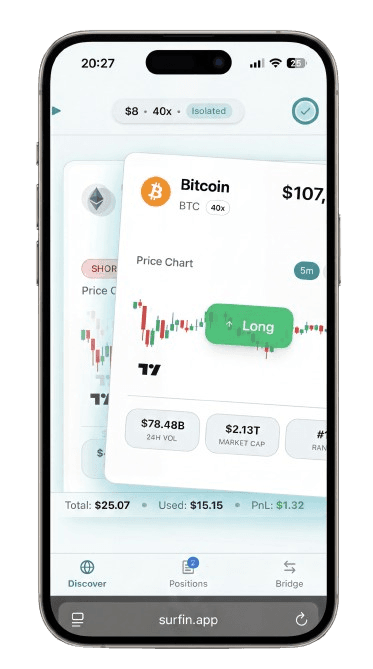 Surfin on Hyperliquid